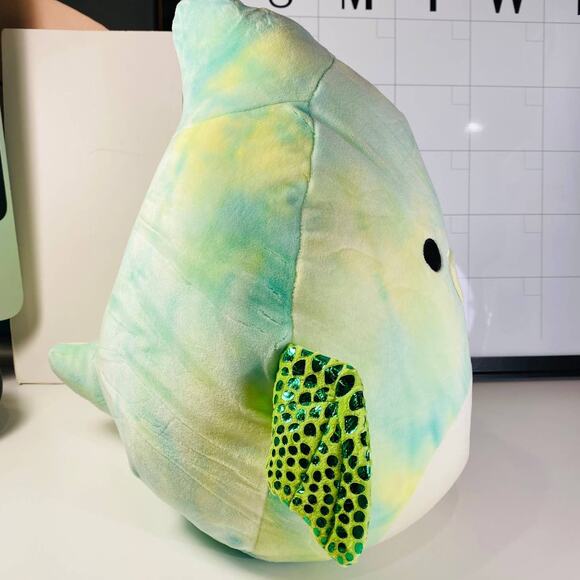 Squishmallow Fletcher Pterodactyl 11" Plush Dinosaur Green Stuffed Animal Pillow - Picture 3 of 8